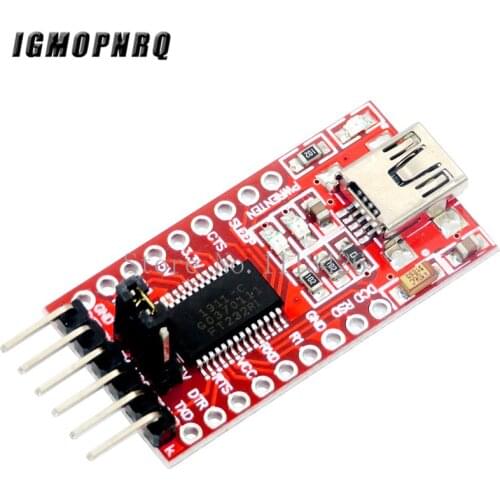 FT232RL FT232 USB 3.3V 5.5V to TTL Serial Adapter Module for Mini Port