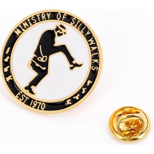 How far can you go in Monty Pythons The Department of Dumb Walks Pin Enamel Pin