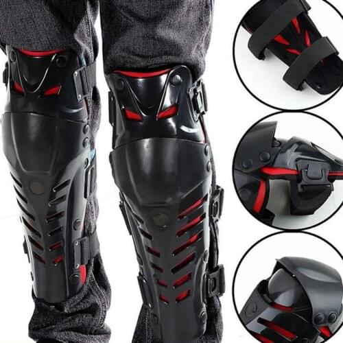 80%HOT Motorcycle Motocross Knee Pad Protector Sports Guards Brace Protective Gear