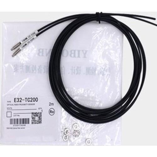 NEW 2pcs Reflective optical fiber sensor Antiphoto sensor E32-DC200 E32-ZD200 E32-DC200E E32-TC200 E32-TC200E Contra projection