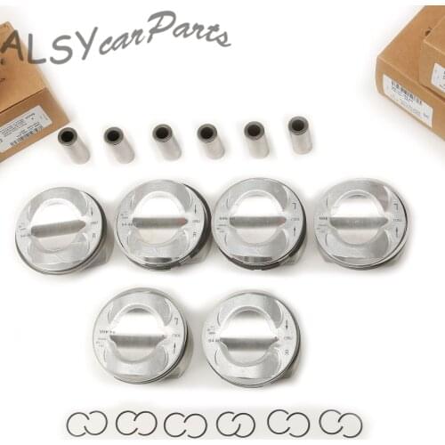 3.2L V6 Φ19MM Engine Pistons & Rings Assembly 06E107065AQ 06E107301G 06E107311J For Audi A4 S4 A6 S6 Avant Quattro A8 S8 Quattro