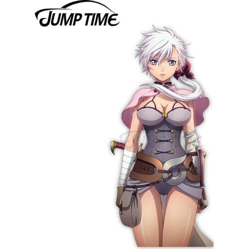 Jump Time Aruka 6.1 Anime Sexy Girl Vinyl Decal Window Car stickers