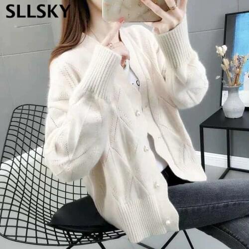 Женские трикотажные кардиганы SLLSKY China At AliExpress