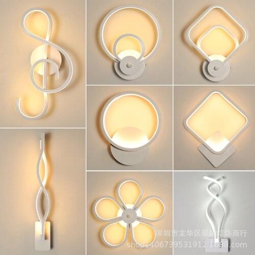 Nordice crystal bedroom light glass wall sconces wood iron bedroom dining room corridor monkey lamp wall lamp