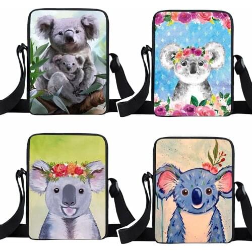 Kawaii Animal Mini Messenger Bag Women Handbag Girl Cute Small Shoulder Bags for Travel Ladies Crossbody Bag Gift