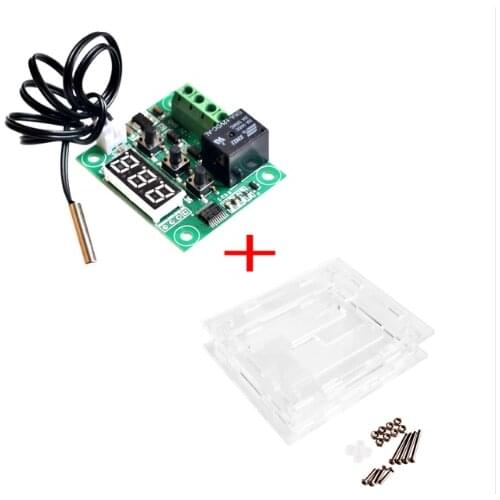 W1209 Mini thermostat Temperature controller Incubation thermostat temperature control switch W1209 CASE