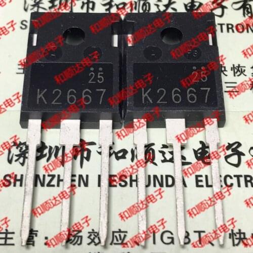 10pcs/lot 2SK2667 K2667 New stock TO-247 900V 3A