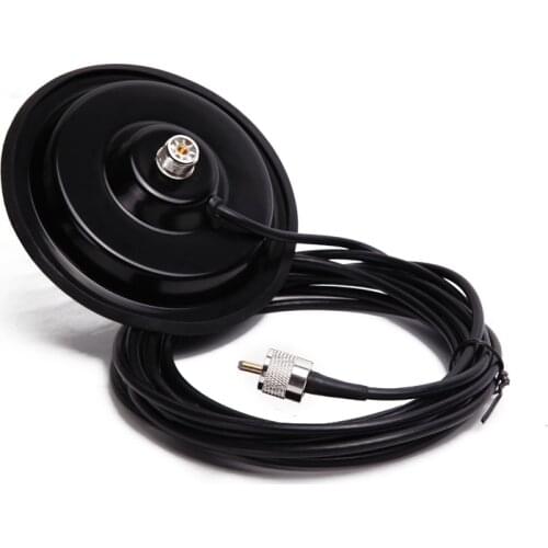 14CM With Rubber Case HT700M Strong Magnetic Mount 5M RG58A/U Coaxial Cable for Mobile Car Radio Walkie Talkie Antenna