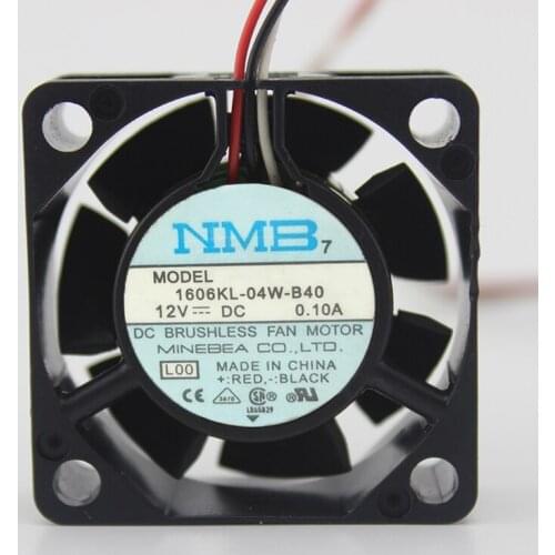 1606KL-04W-B40 L00 4cm 4015 12V 0.10A Cooling fan