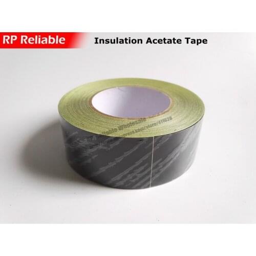 50mm*30 Meters) Acetate Tape Adhesive Insulation Sticky Hi-temp Resist for LCD Repair Coil Wraping Transformer Wire Packing