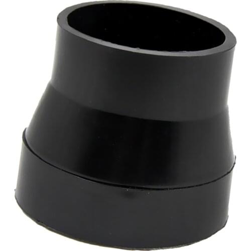 Car Air Intake System Air Filter Pipe Tube Hose Black 76mm-63mm 3-2.5 inches