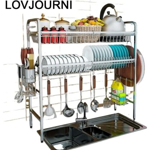 Refrigerator Organizer Rangement Nevera Stainless Steel Mutfak Organizador Cocina Cuisine Cozinha Kitchen Storage Rack Holder