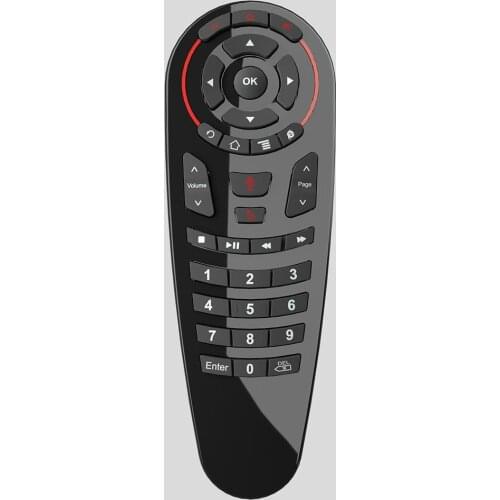 G30 2.4G Wireless Air Mouse Gyro Voice Control Sensing Remote Control for TV Box Feeling Comfortable and Convenient 165*55*25mm