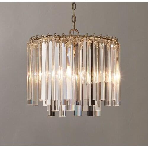 Creative bedroom bedside lamp personality princess room crystal chandelier restaurant study clothing store lights