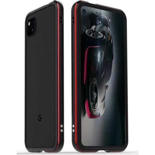 Metal Bumper For Google Pixel 4A 4G 5G Case Armor Aluminum Alloy Frame Cover For Google Pixel 4A 4G 5G Pixel4A Ultra Thin Bumper