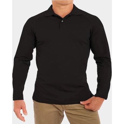 Мужские поло с длинным рукавом SERBEWAY China At AliExpress