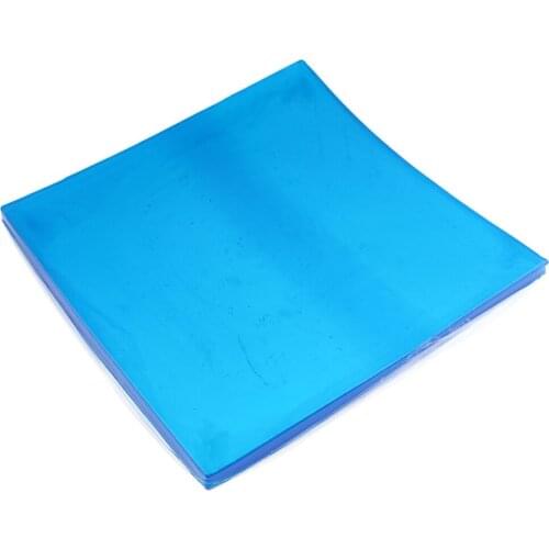 Motorcycle Seat Gel Pad Blue Shock Absorption Mats Cushion Seating 45x45x2cm