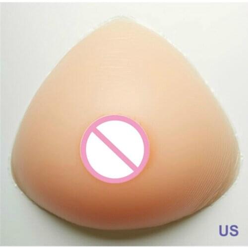 Trangle Silicone Breast Forms Crossdresser Transgender A-D Cup Boobs Enhancer Postoperative Drag Queen Transvestite Mastectomy