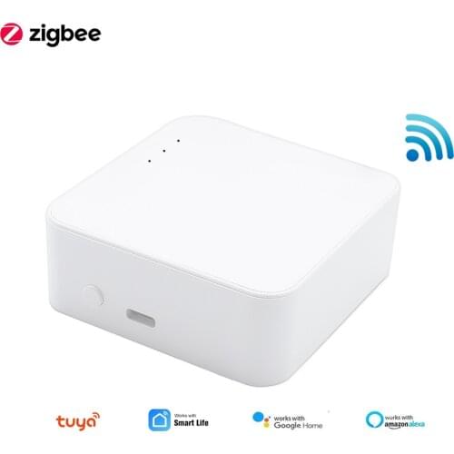 Smart remote control gateway WiFi infrared home control hub Zigbee Tuya application works with Google Assistant Alexa Smart Home