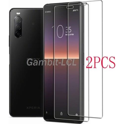 For Sony Xperia 1 II 1II XQ-AT51 Tempered Glass Protective FOR Sony Xperia 10 II 10II Screen Protector Phone cover Film
