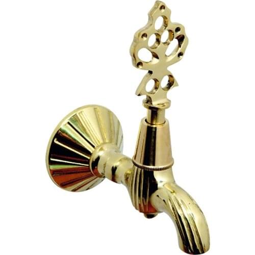 1/2 Eko Ağır Osmanlı Musluğu Sarı