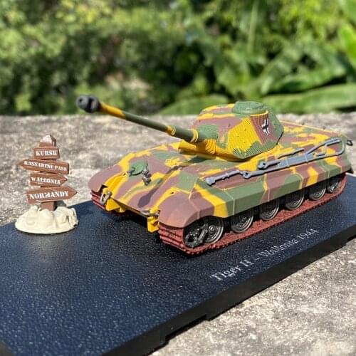 1:72 Simulation Panzerkampfwagen VI Ausf. E Tiger I German World War II Military Model Collection Ornaments Alloy Model Car