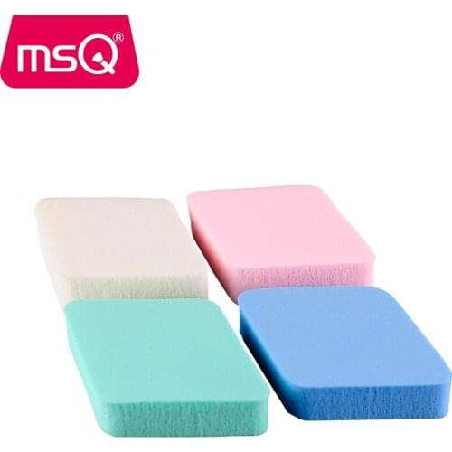 MSQ 10PCS 20PCS 50PCS Powder Foundation Puff Smooth Makeup Sponge Cosmetic Beauty Puffs Make Up Tools Random Color