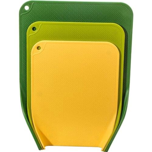 3x Flexible Cutting Boards Mats for for Chopping Fruits Picnics Camping