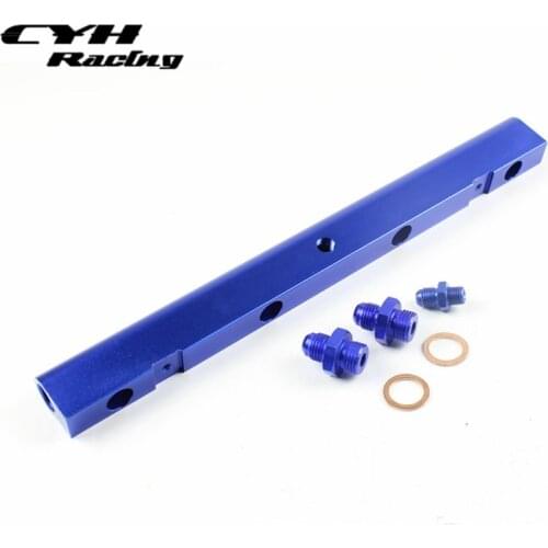 High Flow Top Feed Injector Aluminum Fuel Rail Kits For 99-04 VW Golf MK4 ,02-04 Audi A4 1.8T 20V