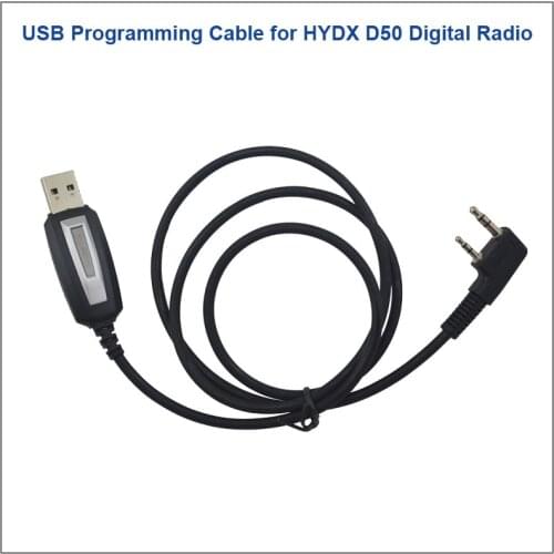 New Arrival USB Programming Cable for HYDX-D50 HYDX D50 DMR Digital Portable Two-way Radio