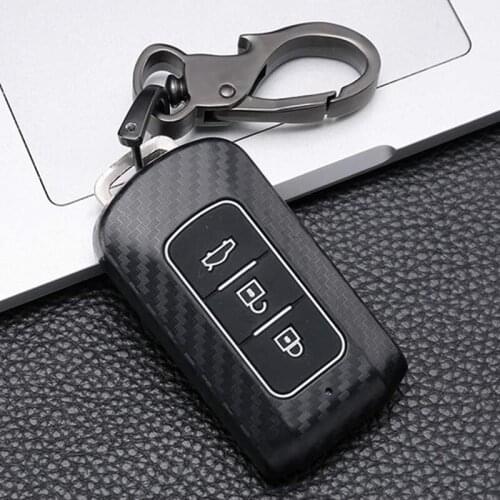 New ABS+silica gel Smart Remote Car Key Case Cover For Mitsubishi Outlander 3 Lancer 10 Pajero Sport L200 ASX Eclipse Cross Colt
