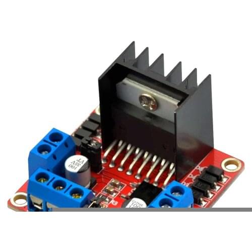 L298N Module Dual H Bridge Drive Board for DC Stepper Motor Smart Car Robot Controller Raspberry Pi PIC AVR DIY