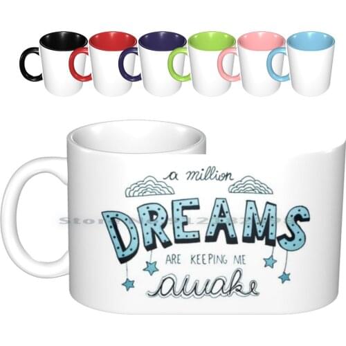 The Greatest Showman Ceramic Mugs Coffee Cups Milk Tea Mug The Greatest Showman Musical Broadway Hugh Jackman A Million Dreams