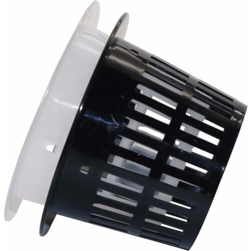 40 Pcs Mesh Pot Net Basket Soilless cultivation Cloning Hydroponic Collar Foam Insert Plant Hydroponic Aeroponic Planting Grow