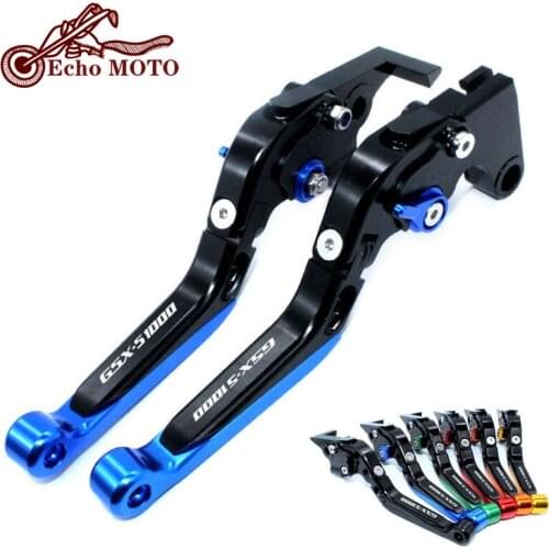 For SUZUKI GSX-S1000 GSX S1000 GSXS 1000 GSX-S1000F GSXS1000 ABS 2015-2019 Motorcycle Folding Extendable Brake Clutch Levers