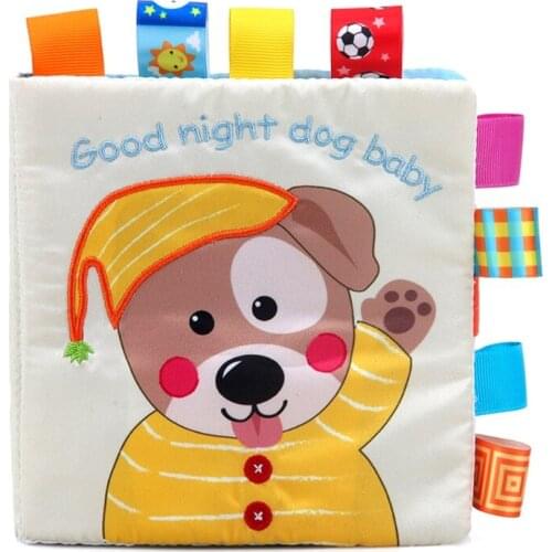 Fun Interactive Baby Book with Different Area Animals Kids Brain Training Book 69HE