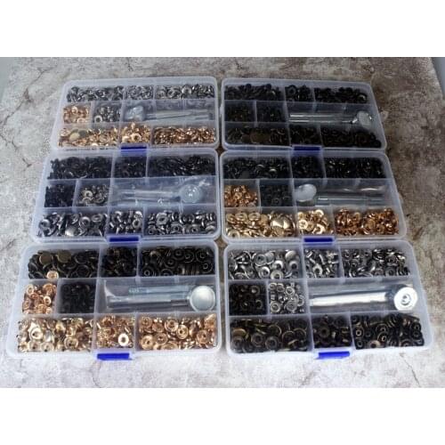 High quality 100set 633 Snap button metal Stainless steel panel coat down jacket Snap Fastener free shipping