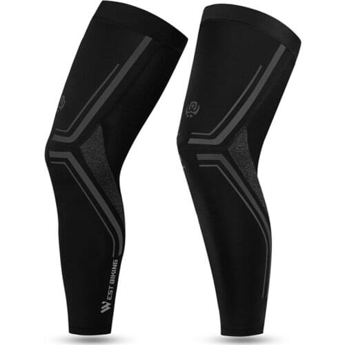 WEST BIKING Breathable Leg Warmers Compression Sleeve Anti-UV Sport Leggings Cycling Running Racing Men Women Arm Leg