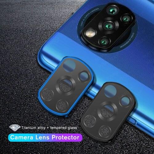 New Titanium Alloy Tempered Camera Lens Protection Glass For Xiaomi Poco X3 Pro Anti-drop Protective Film Pocco X3 NFC X 3 X3