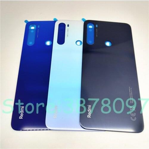 10Pcs/Lot For Redmi Note 8t Note8t 8 T Battery Cover Back Glass Panel Rear Door Housing Case