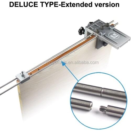 Aluminum Alloy 3 In 1 Dowelling Jig extended 6/8/10mm Wood Drilling Guide Locator Adjustable Dowel Jig Kit DIY Woodworking Tool