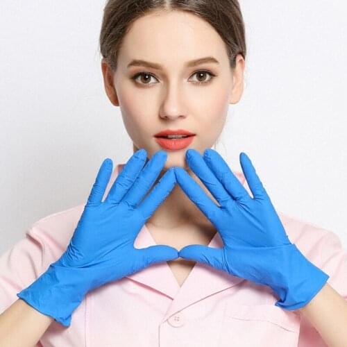 50000Pcs Disposable Nitrile Rubber Latex Gloves Oil Resistant Nitrile Gloves for Labor Home Food Dental 2xl Nitrile Gloves