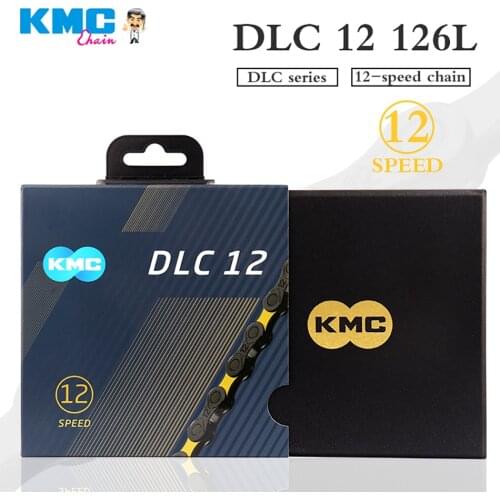 KMC Chain DLC 12 Speed MTB Bike Diamond Chains Ultralight Black Red Blue Green Mountain Bicycle 12V Chains for Shimano Sram