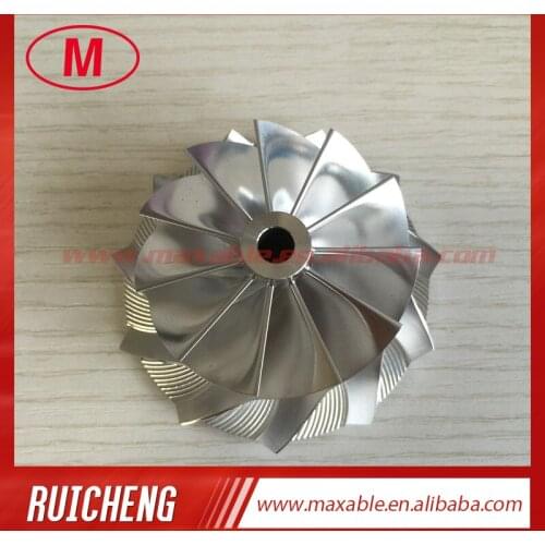 TD05H 20G reverse 11+0 blades 52.56/68.01mm 49179-43400 high performance Turbo Billet/milling/aluminum 2024 compressor wheel