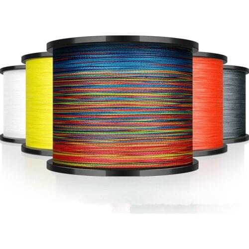 500M PE Fishing Lines Suitable For Lure 8 Strands Woven Multifilament Fishing Wire Sardines Salmon Sea Bass Fishing Tool