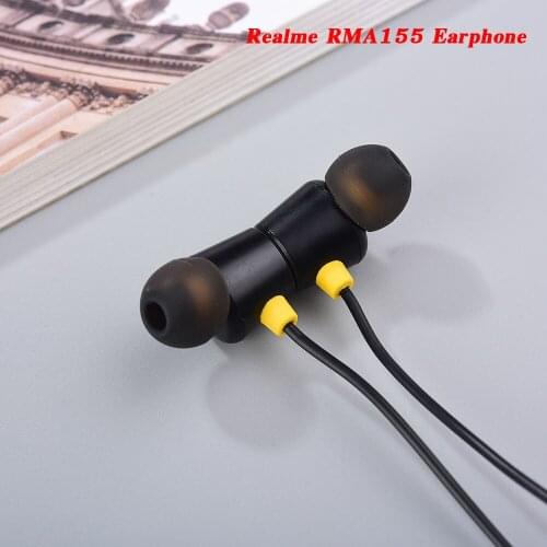 3.5MM In-Ear Earphone Bass Stereo 1.12M Magnetic Wire Control Headsets Built-in Magnets Tangle-Free Earbuds For Realme GT Neo X2