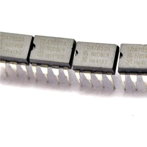 Brand new original TDA7052A TDA7052 integrated audio amplifier DIP-8 straight 8 feet