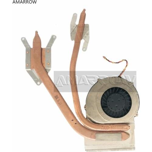 Original laptop CPU heatsink cooling fan For MSI A6200 CPU heatsink Fan Discrete GPU