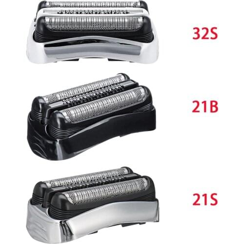 Beard Sturdy Screen Cleaning Mesh Electric Cutter Film Shaver Foil Replacement Head Razor Durable For Braun 32S 21B