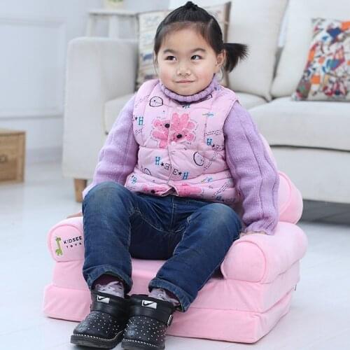 Drop shipping Cute animals baby seat Cartoon lion plush seat cushion childrens cat plush toys frog sofa at home decoration